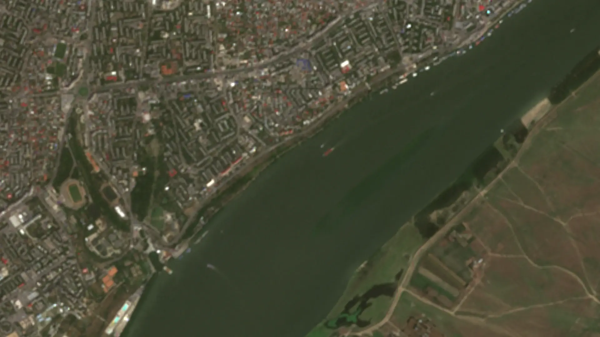 Faleza din satelit, 20 iunie 2024